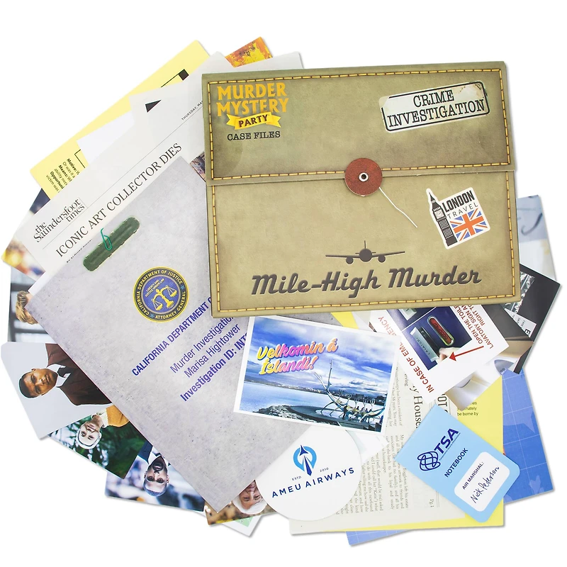 Murder Mystery Party® Case Files: Mile High Murder