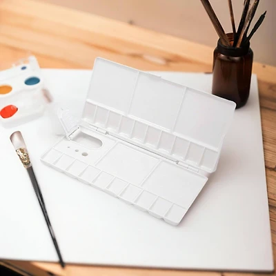 Royal & Langnickel® Small White Folding Palette