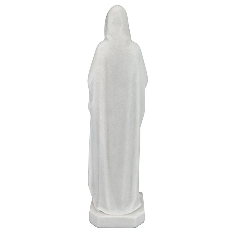 Design Toscano 15" Blessed Virgin Mary Bonded Marble Statue