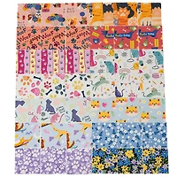 SINGER Pet Birthday Print Ringspun Cotton Fabric Bundle