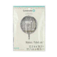 12.5" Disco Ball Foil Balloon by Celebrate It™