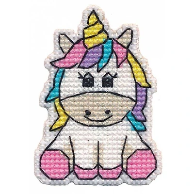 Oven Badge - Unicorn Cross Stitch Kit