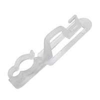 100ct Outdoor Gutter and Shingle Clips for Mini Christmas Lights