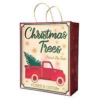 Pack of 12 Assorted Large Christmas Gift Bags with Handle