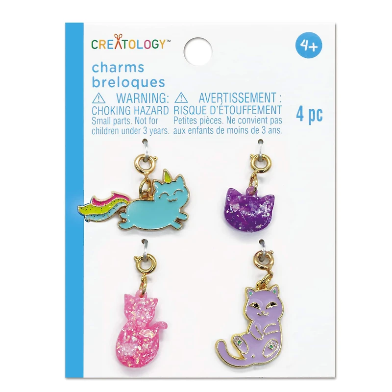 Cat Charms by Creatology™, 4ct.
