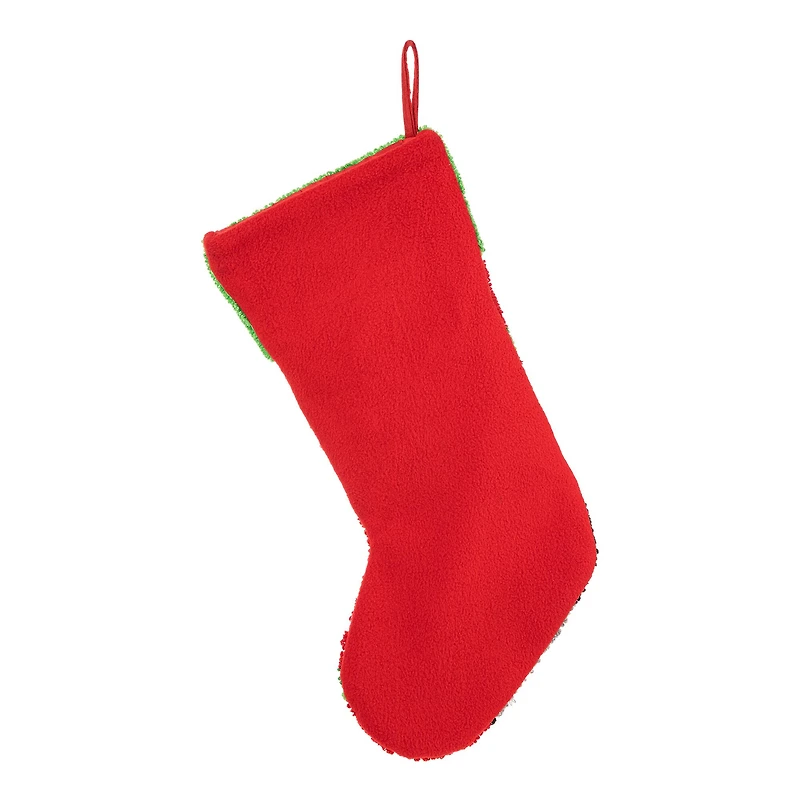 Glitzhome® 20.5" Cat Hooked Stocking