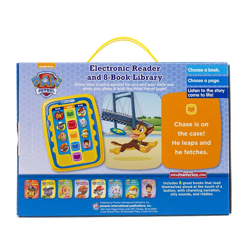 PI Kids Me Reader™ Jr. Paw Patrol 8 Book Library & Reader Set
