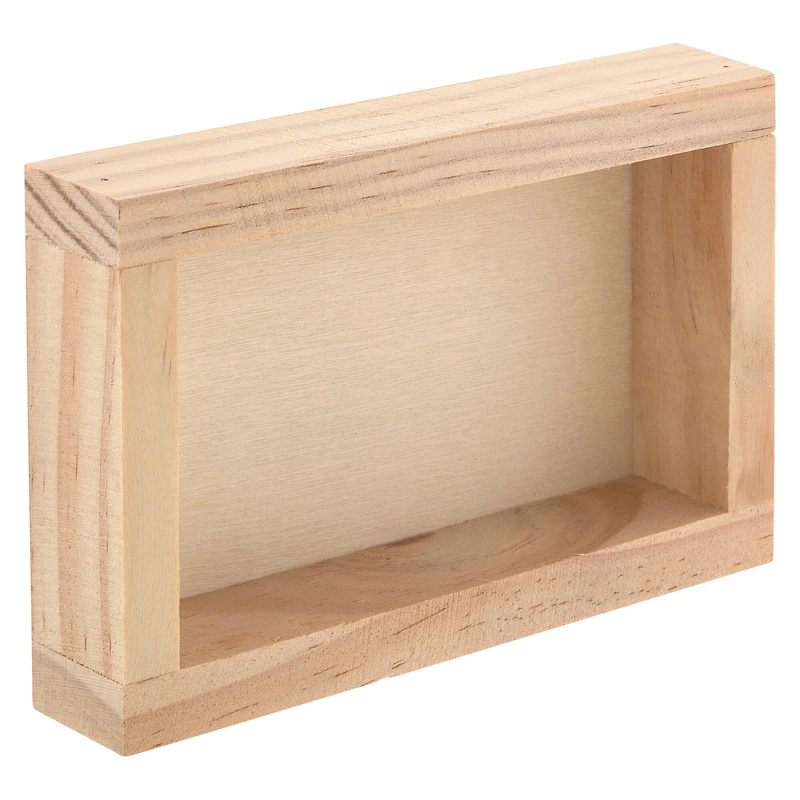 12 Pack: 5" x 3" Wood Plaque by Make Market®