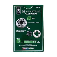 Hanayama Level 3 Cast Puzzle - Hex