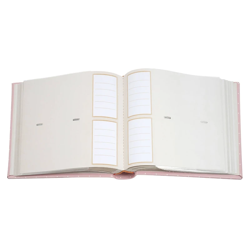 6 Pack: Pink Polka Dot 2-Up Photo Album by Recollections™