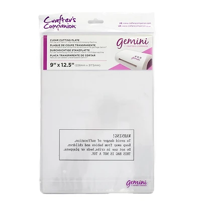 Gemini™ Clear Cutting Plate