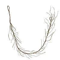 5ft. Green & Brown Moss & Twig Coiled Garland by Ashland®