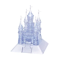 3D Crystal Puzzle - Castle (Clear): 125 Pcs