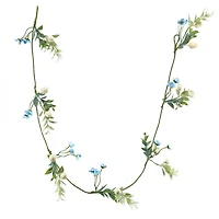5ft. Blue Blossom & Eggs Coiled Garland by Ashland®