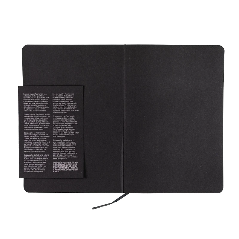 Fabriano® EcoQua Plus A5 Graph Stitch-Bound Notebook