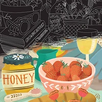 Brea Reese™ 9" x 12" Garden Vacation Scratch Art Paper Pad