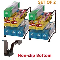 NEX™ Kitchen Wrap Organizer Rack