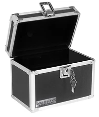 Vaultz Black 4" x 6" Storage Box