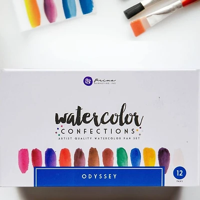 Prima® Watercolor Confections Odyssey Watercolor Pans