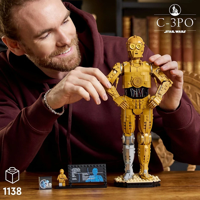 LEGO® Star Wars™ C-3PO™ Buildable Droid Figure 75398