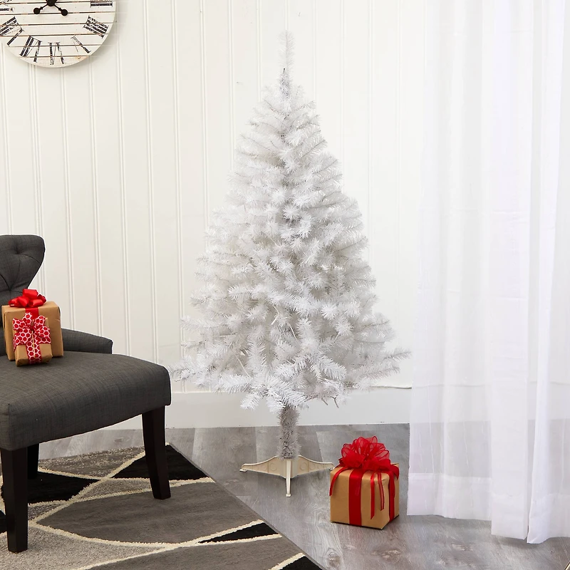 5ft. Unlit White Artificial Christmas Tree