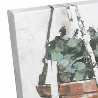 Painted Hanging Plant 12" x 18" Canvas Wall Art