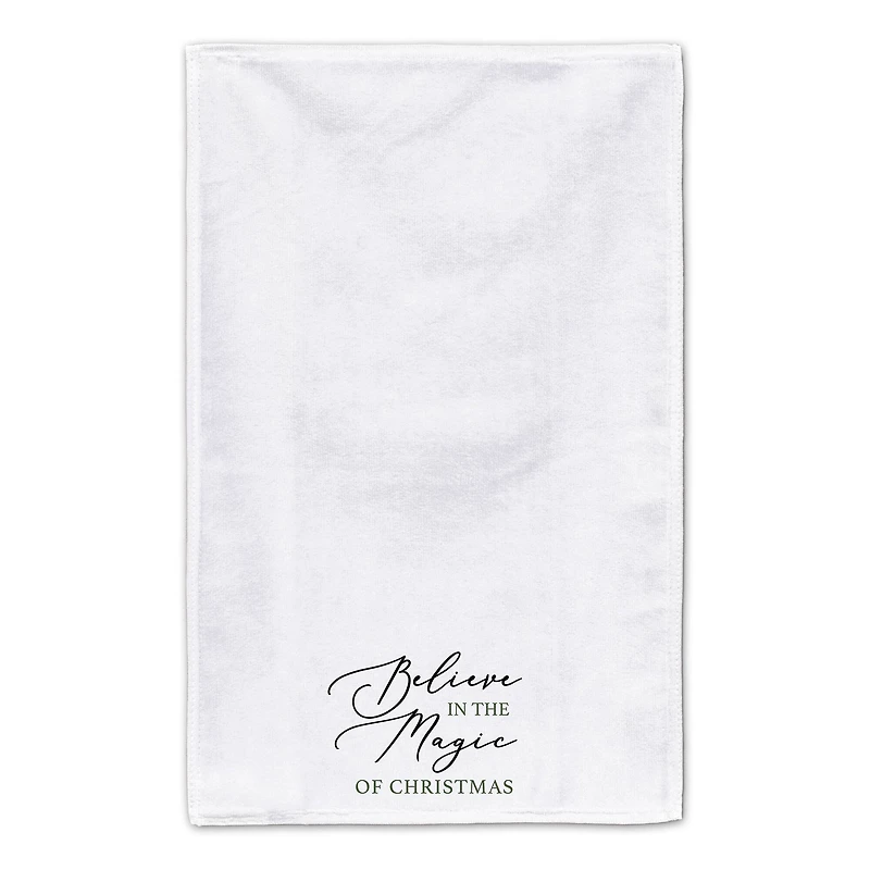 White Believe in Magic Tea Towel Set