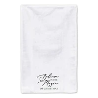 White Believe in Magic Tea Towel Set