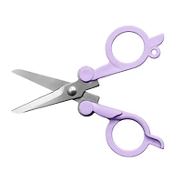 Fiskars® 4" Ultra Lilac Folding Scissors