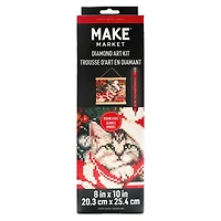 8" x 10" Kitten Diamond Art Kit with Frame by Make Market®