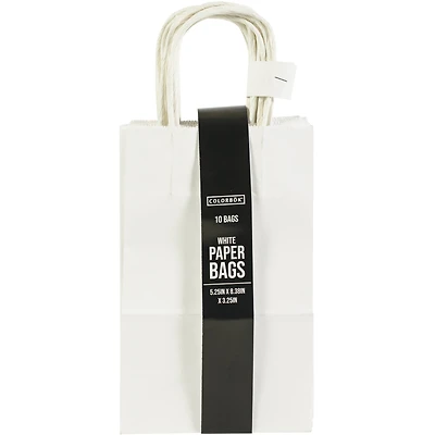 Colorbok® Small White Craft Bags, 10ct.