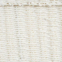 Household Essentials Wicker Toilet Paper Holder with Lid