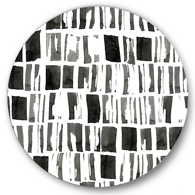 Designart - Abstract Monochrome Bricks