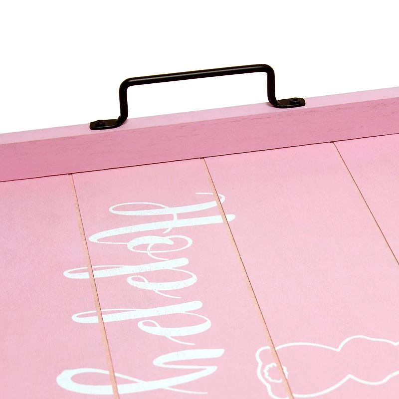 Elegant Designs™ 15.5" Hoppy Easter Serving Tray with Handles