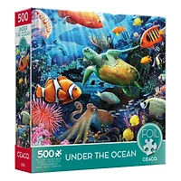 Assorted Foil 500 Piece Puzzle