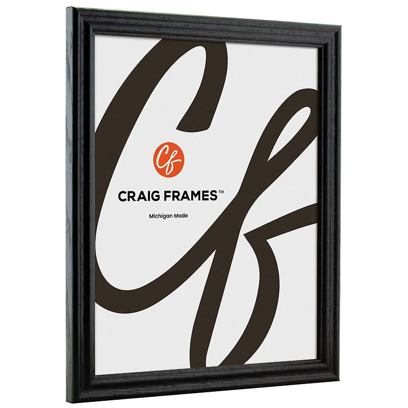 2 Pack: Craig Frames Wiltshire 200 Ebony Picture Frame