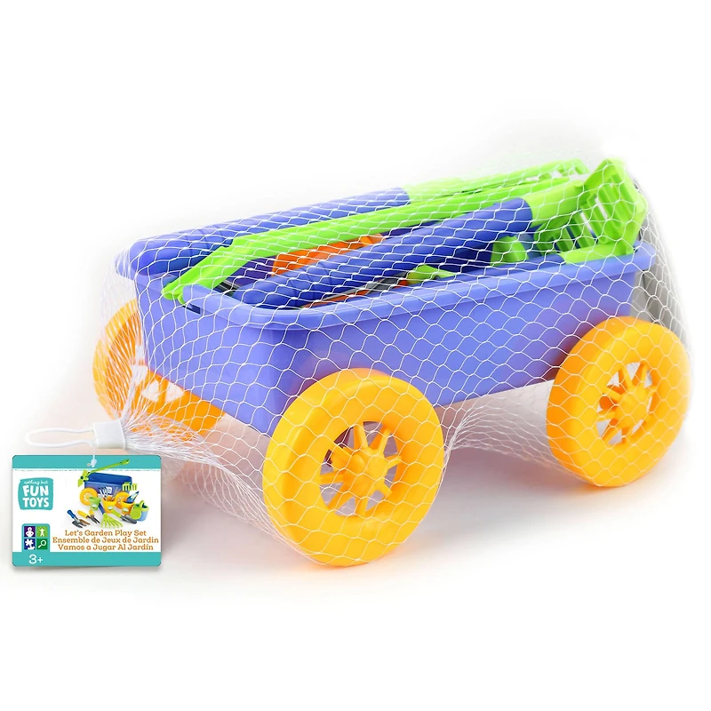 Nothing But Fun Toys Let's Garden Wagon Playset
