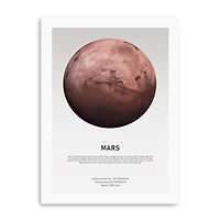 Mars Light Canvas Giclee
