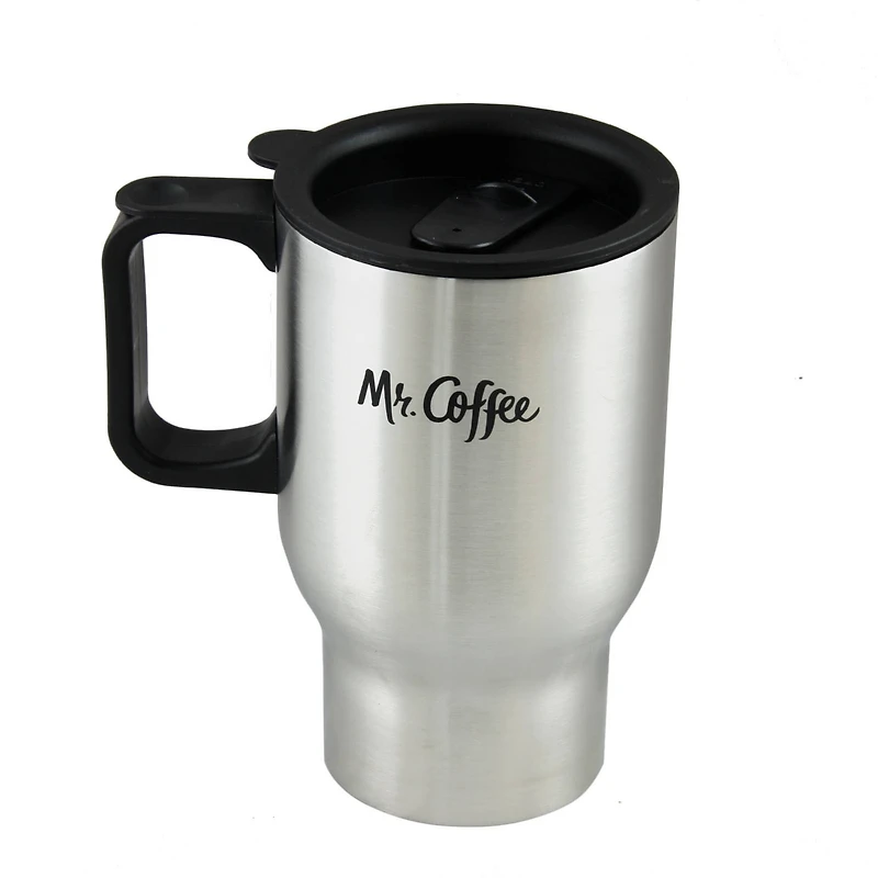 Mr. Coffee Expressway 16oz. Stainless Steel Thermal Travel Mug