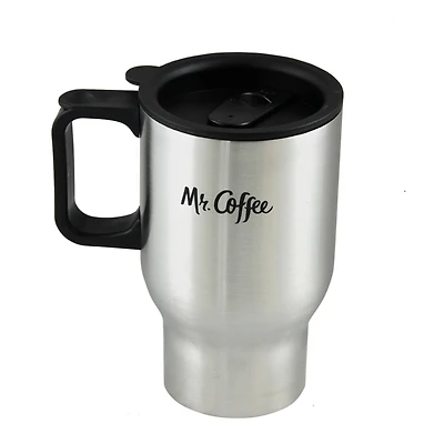 Mr. Coffee Expressway 16oz. Stainless Steel Thermal Travel Mug