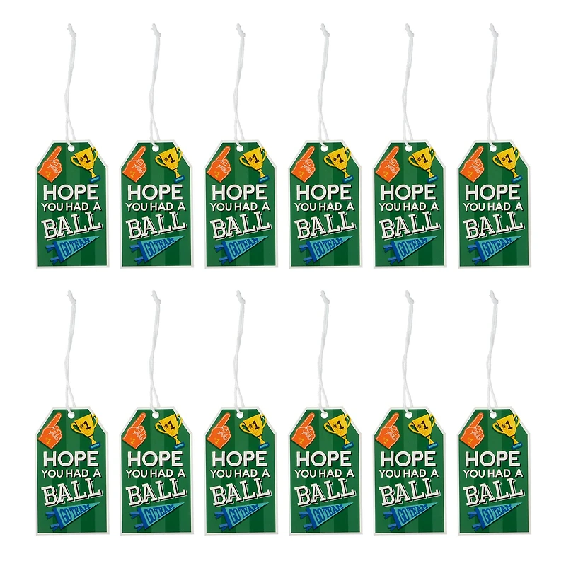 Sports Gift Tags, 12ct. by Celebrate It™