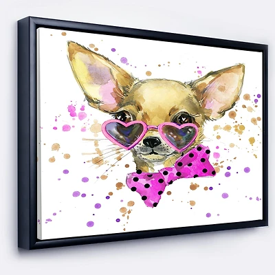 Designart - Puppy Dog in Watercolor