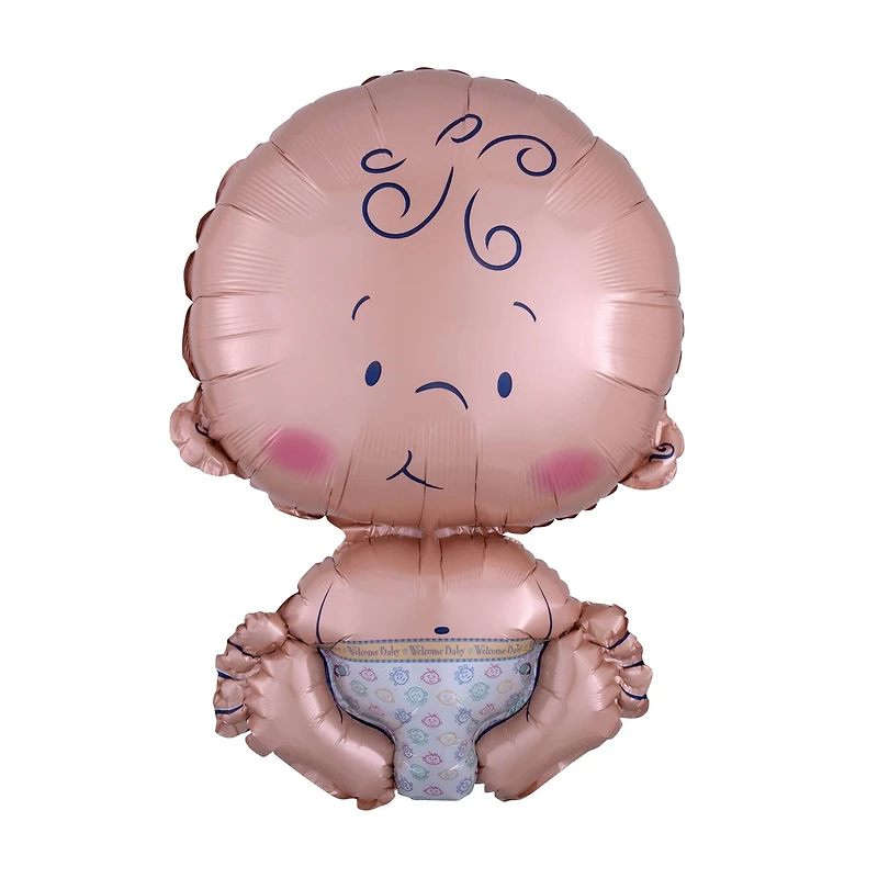 Supershape™ XL® 24" Welcome Baby Foil Balloon