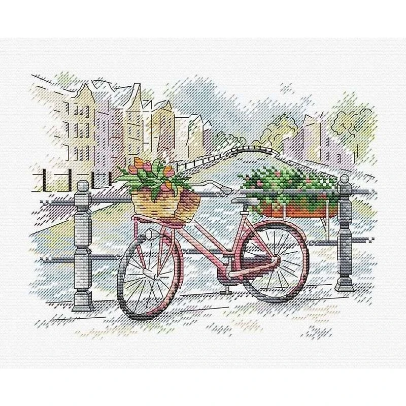 MP Studia On The Bridge Cross Stitch Kit
