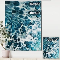 Designart - Waves Epoxy ResIn Art IV