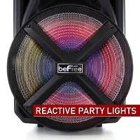 beFree Sound 15" Bluetooth Portable Rechargeable Party Speaker