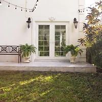 4ft. UV-Resistant Artificial Boston Ferns, 2ct.