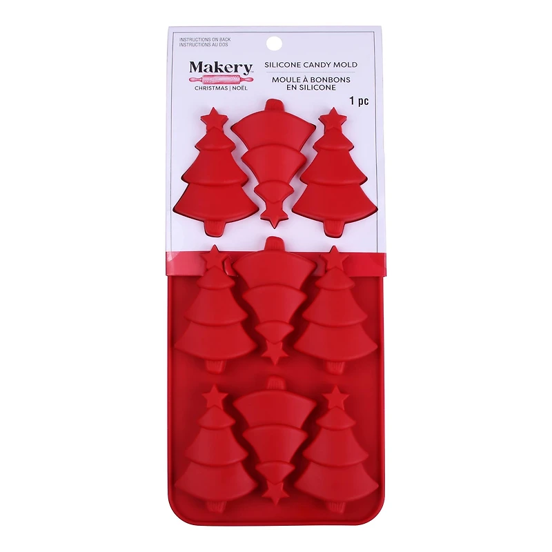 Christmas Trees Silicone Candy Mold by Makery™