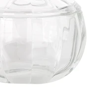 4" Pumpkin Glass Container by Ashland
