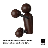 Umbra Dark Brown Woody Wall Hook